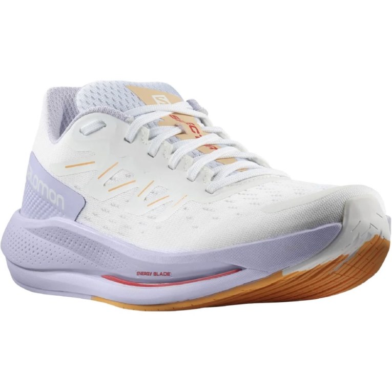 White / Lavender Salomon Spectur Women's Running Shoes | IE YB5693